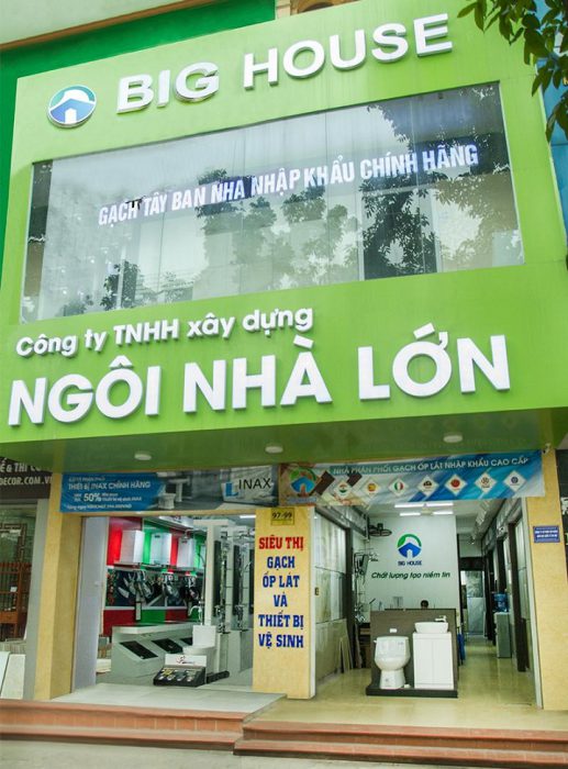 Big House - đại lý chuyên cung cấp sản phẩm gạch ốp lát uy tín hàng đầu 