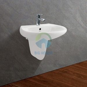 Chậu lavabo treo tường Viglacera VI5+C