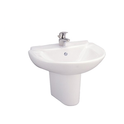 Chậu lavabo treo tường chân ngắn Cotto C0237