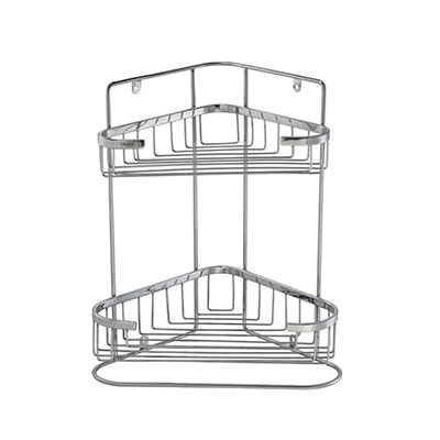 Kệ inox góc 2 tầng 28x28x41 ST810V