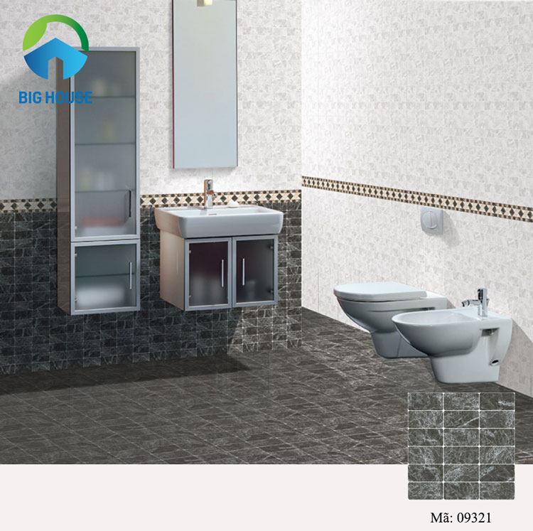 Mẫu gạch lát nền nhà vệ sinh Prime 09321