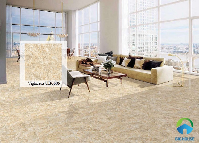 Gạch lát phòng khách Viglacera UB6609