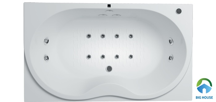 Mẫu bồn tắm massage Inax mã MSBV-1800N