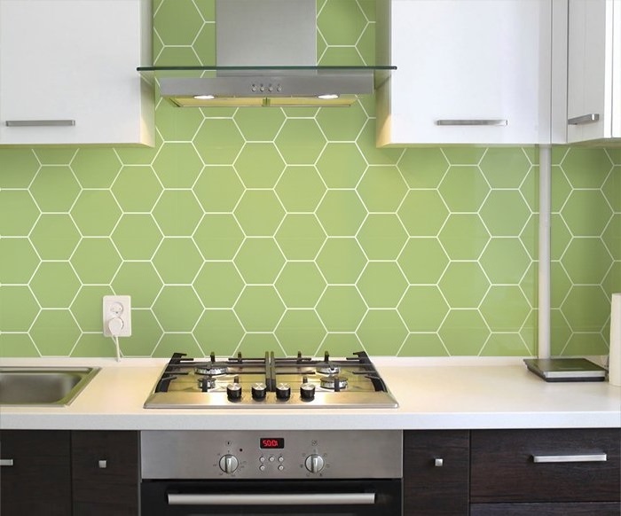 gạch Prime 18611 màu xanh lá cây
