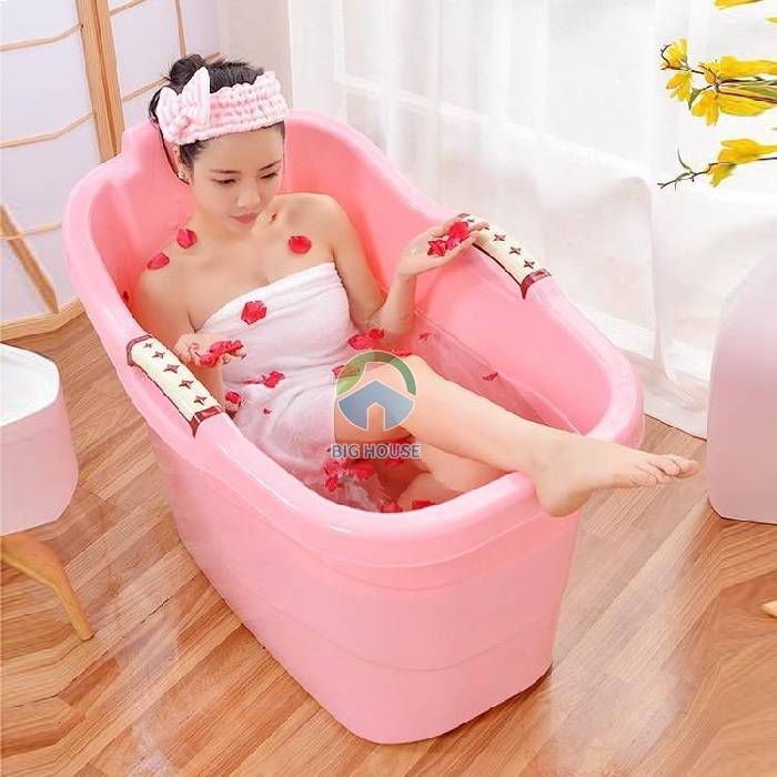bồn tắm ngồi bằng nhựa