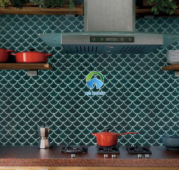 gạch mosaic màu xanh ngọc MHF21
