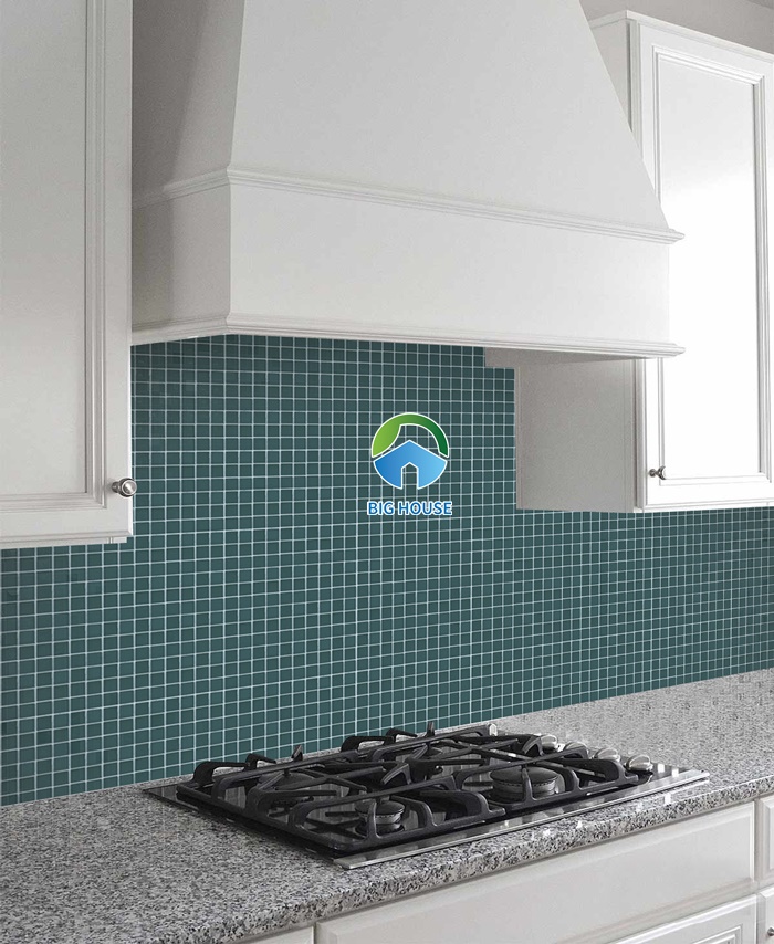 gạch mosaic màu xanh Y48C11