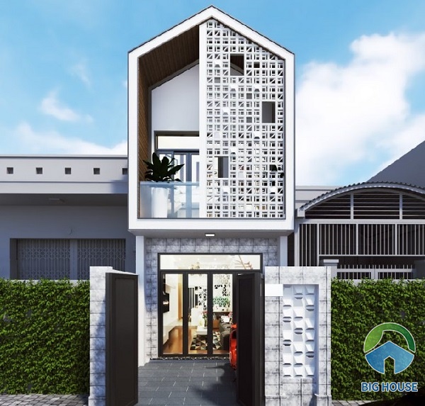 Gạch thông gió cho mặt tiền đẹp, ấn tượng