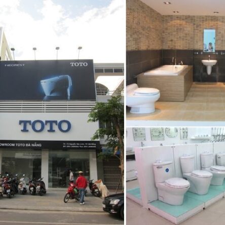 Địa chỉ mua thiết bị vệ sinh Toto tại Đà Nẵng chính hãng, uy tín