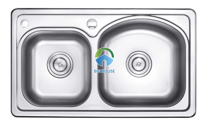 chậu rửa bát inox Jomoo 0617