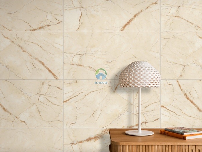 Mẫu gạch ốp Prime 8897 40x80 vàng vân đá marble