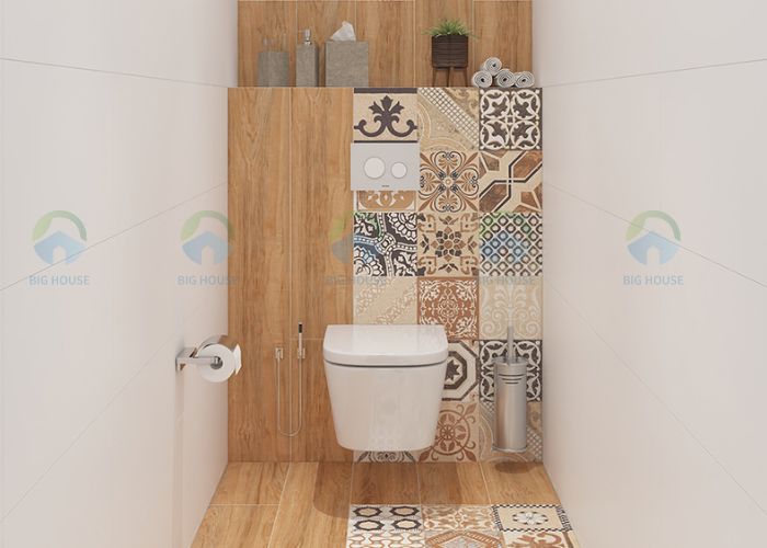 kích thước gạch ốp tường wc
