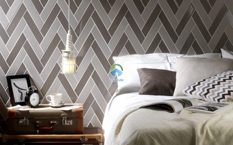 Mẫu gạch thẻ 10x30 tone xám đậm nhạt