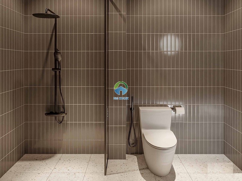 Mẫu gạch thẻ xám 5x20cm bóng phẳng Mẫu gạch thẻ xám 5x20cm bóng phẳng