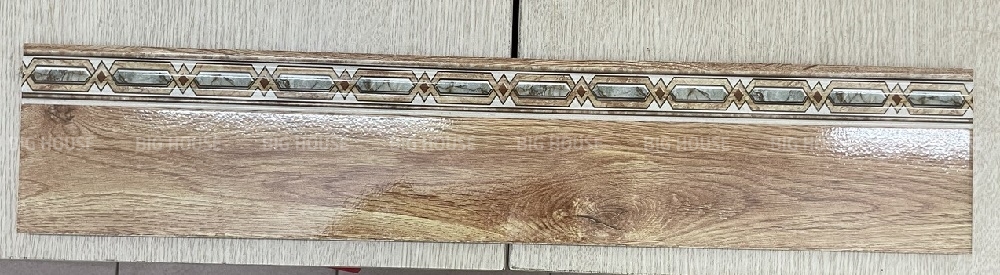 gạch ốp viền chân tường vân gỗ đẹp