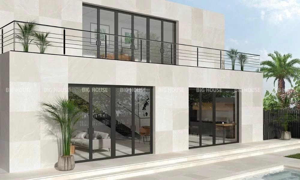 Nên ưu tiên chọn gạch có bề mặt chống bám bẩn, dễ vệ sinh