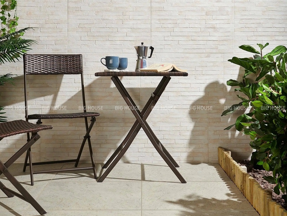 Nên quan tâm đến yếu tố phong thuỷ khi chọn gạch màu trắng ốp ngoại thất