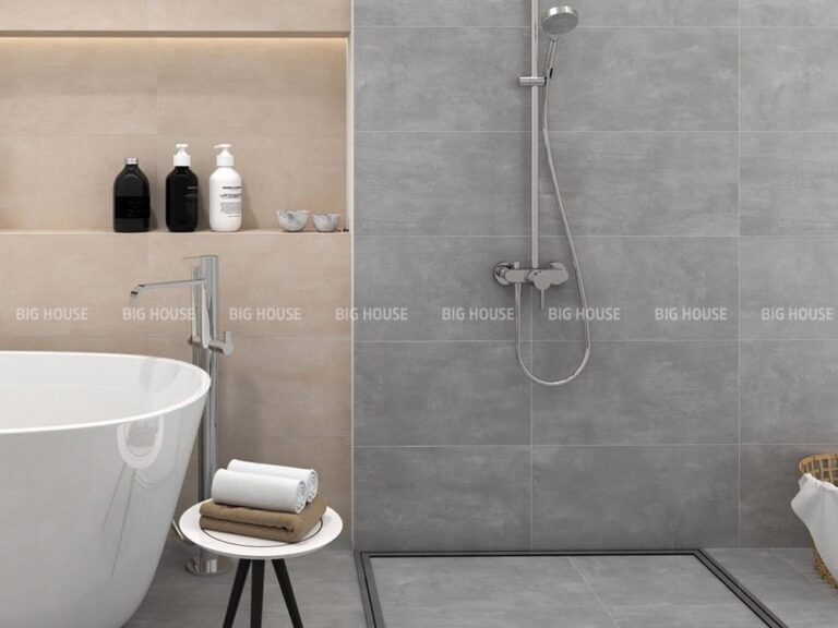 gạch ốp nhà vệ sinh màu xám Viglacera AZ1 GM3603