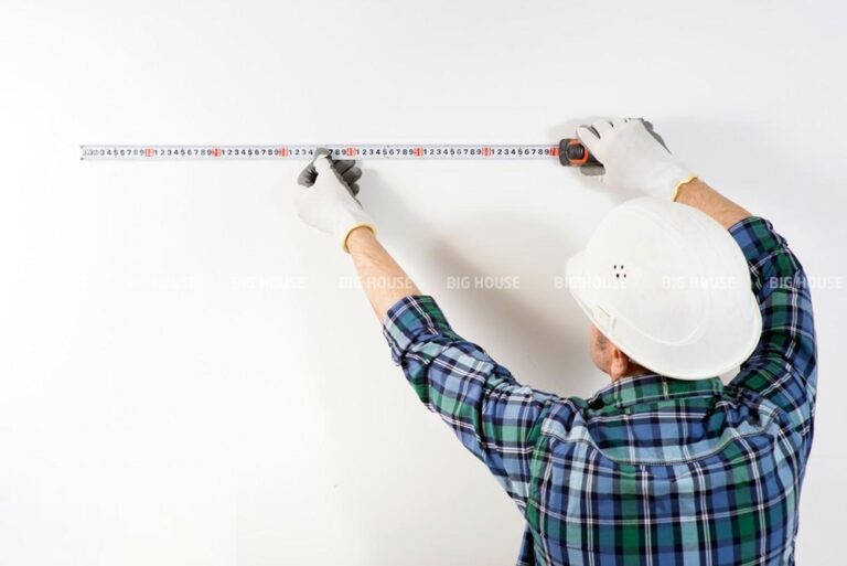 cách đo diện tích ốp tường nhà tắm