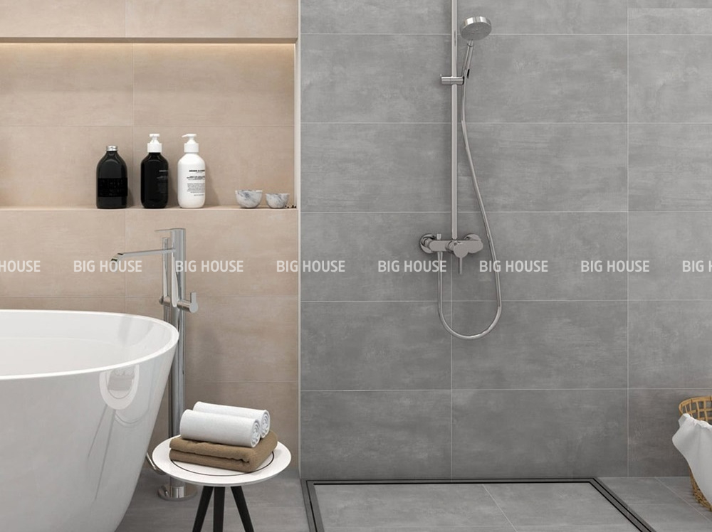 Mẫu gạch giả bê tông Viglacera AZ1-GM3603 30x60